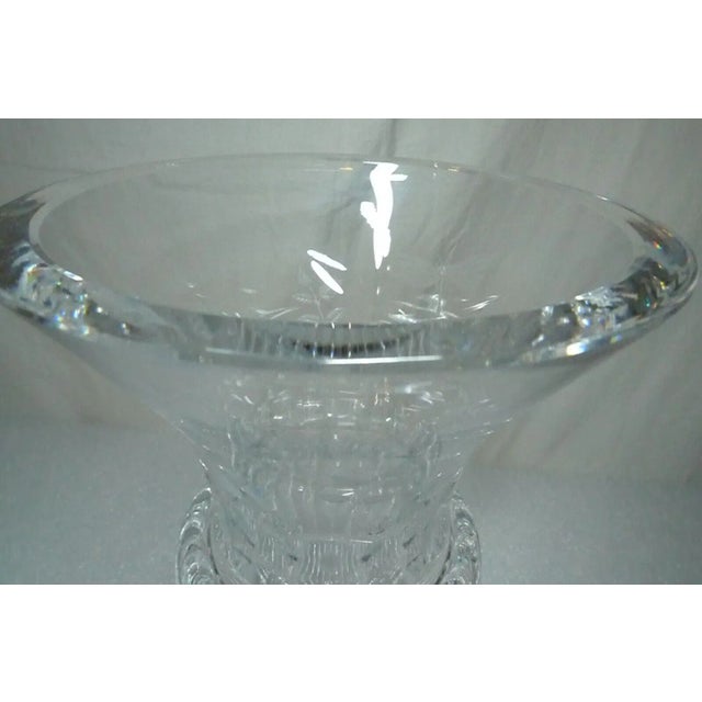 Title: 12" Footed Vases' - A Pair. Maker: Varga Crystal. Collection: Springtime. Origin: Budapest, Hungary. Period:...