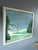 Mid-Century Modern 'Coastal Quietude' Vintage Swedish Landscape Oil Painting, Framed For Sale - Image 4 of 11