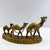 Mid-Century Modern Vintage Brass Camel Caravan Figurine | Mid Century Modern Desert Sculpture | 3 Camel Statue | Hollywood Regency Boho Shelf Decor For Sale - Image 3 of 7