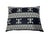 Superb custom-made large black and white Kente cloth pillow made from soft, durable 100% cotton. Features a deep pocket...