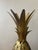 Late 20th Century Vintage Gilt Metal Gold Tone Pineapple Sculpture For Sale - Image 5 of 12