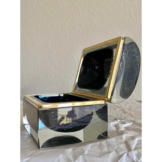 Murano Mandruzzato Sommerso Murano Box For Sale - Image 4 of 12