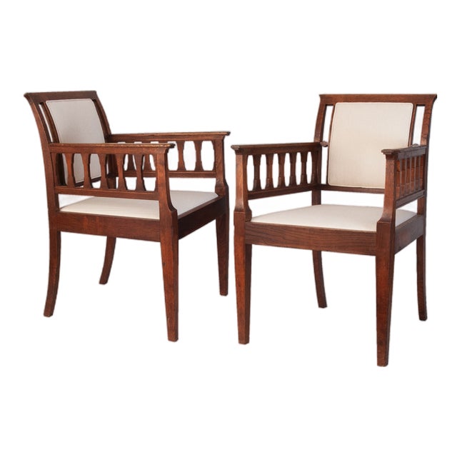 Antique Armchairs, 1890s, Set of 2 For Sale