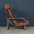 Italian Brown Leather Recliner Armchair, 1980s For Sale - Image 9 of 18