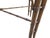 Petite Thomasville Vintage Faux Bamboo Glass Top Dining Table Hollywood Regency For Sale - Image 14 of 18