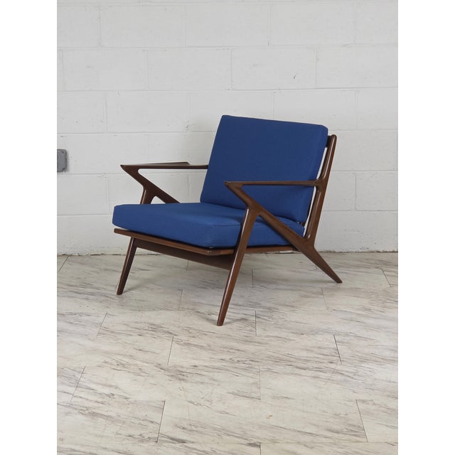 Wood 1950s Z Chair by Poul Jensen for Selig For Sale - Image 7 of 10