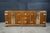 Mid-Century Fancher Chinoiserie Campaign Walnut Smoked Glass Buffet Credenza MCM For Sale - Image 6 of 18