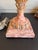 1910s Fine Antique Italian Neoclassical Giltwood & Faux Hand Painted Marble Carved Urn Table Lamp For Sale - Image 5 of 11