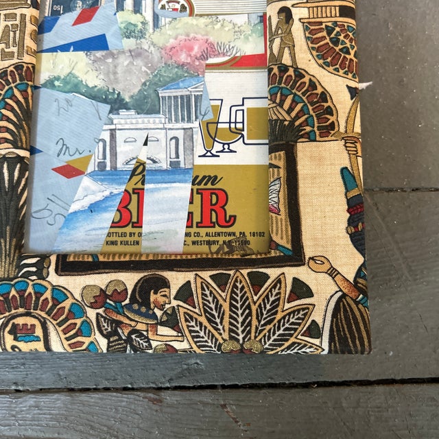 Contemporary Contemporary Original Wayne Cunningham Hands Across America Collage For Sale - Image 3 of 4
