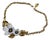 Vintage Louis Feraud Paris Costume Necklace - White Floral Statement Piece For Sale