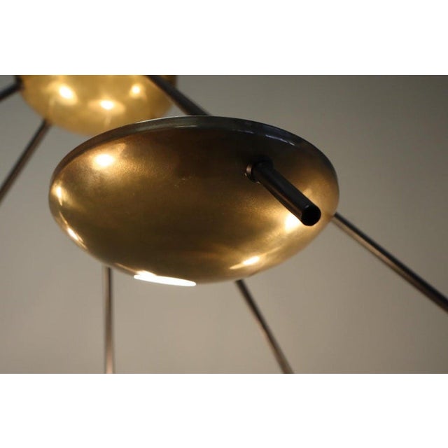 Mid-Century Modern Model 1036 Ceiling Lamp from Stilnovo, 1950s For Sale - Image 3 of 13
