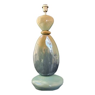 Vintage Pebble Lamp in Ceramic by Francois Chatain, 1970s For Sale