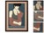 Patrick Nagel Exhibition serigraph from Mirage Editions, featuring artwork from the 11th St. Gallery in Santa Monica. This...