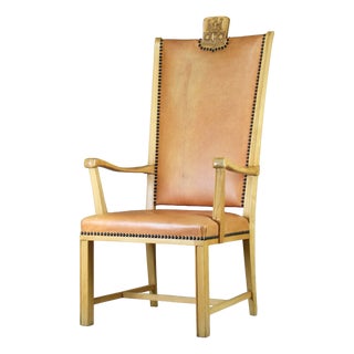 Vintage Swedish Chair by Axel Einar Hjorth for Aski, 1950s For Sale