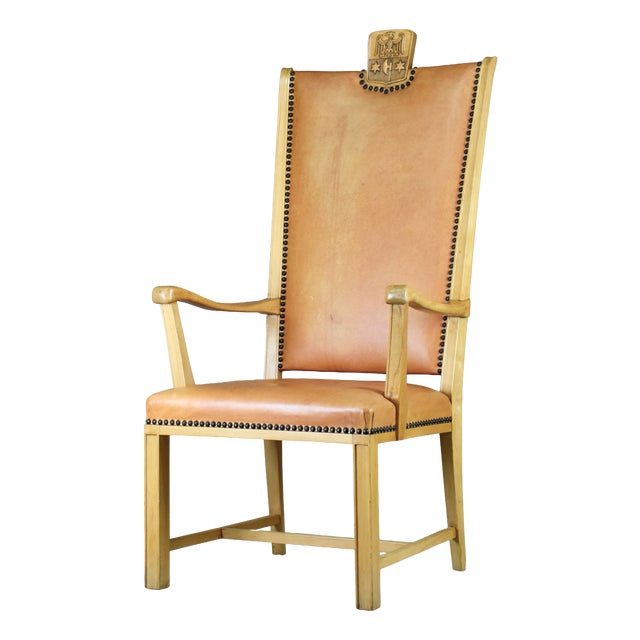 Vintage Swedish Chair by Axel Einar Hjorth for Aski, 1950s For Sale