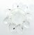 Shannon Crystal Godinger Large Faceted Crystal Lotus Pillar Candle Holder For Sale In Dallas - Image 6 of 6