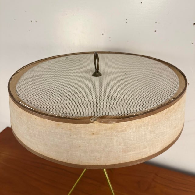 Lightolier Gerald Thurston for Lightolier “Tripod” Mid-Century Table Lamp For Sale - Image 4 of 12