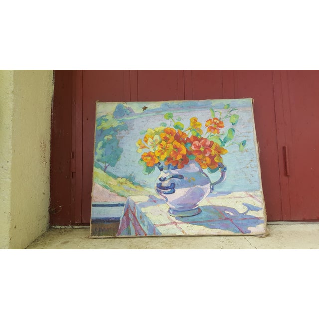 "Primrose Bouquet" Painting For Sale - Image 4 of 7