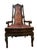 Pair of Antique Victorian Eastlake Walnut Armchairs, With Original Style Tapestry Upholstery, Circa 1885 For Sale - Image 9 of 12
