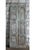 Antique Carved Floral Barn Door – Rustic Blue Statement Pantry Doors 80x28 For Sale - Image 4 of 5