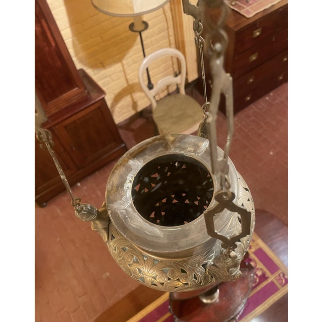 Antique German Hanging Lamp, 1500s For Sale - Image 9 of 18
