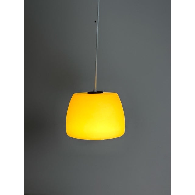Contemporary Opal Glass Pendant, 1950s For Sale - Image 3 of 7
