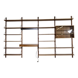Mid-Century Modern Shelving System in Teak by Poul Cadovius, 1960s For Sale