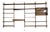 Mid-Century Modern Shelving System in Teak by Poul Cadovius, 1960s For Sale