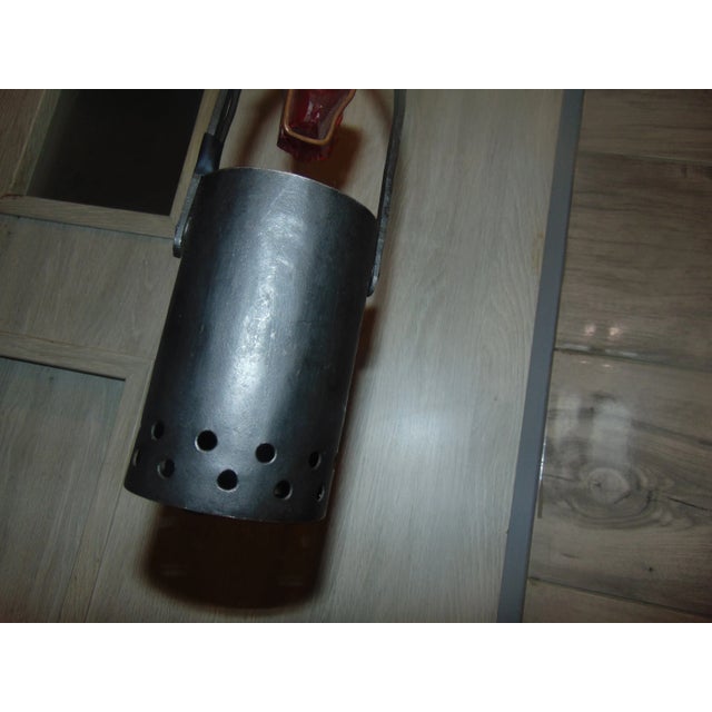 Vintage Metal Lamp, 1980s For Sale - Image 6 of 9