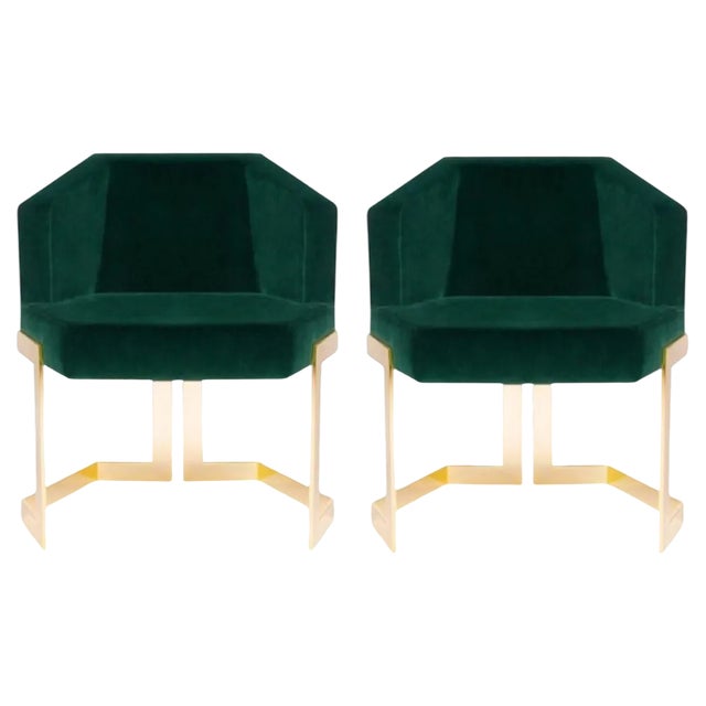 Set of The Hive Dining Chairs by Royal Stranger For Sale