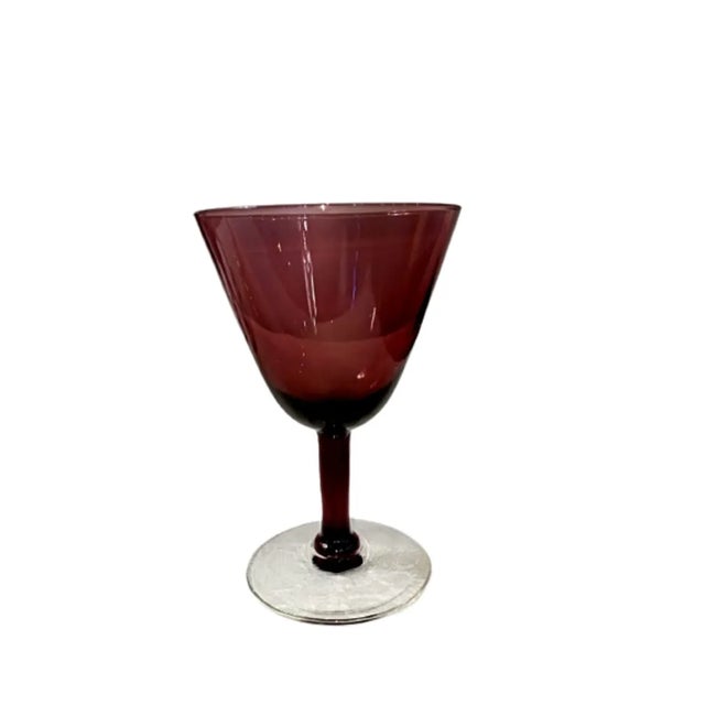 Vintage Glass Cocktail Set, Set of 7 For Sale - Image 4 of 9