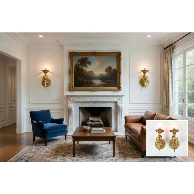 This high-quality Andre Arbus wall sconce is a stunning statement piece, perfect for collectors, home décor enthusiasts,...