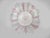 Large Pink and White Murano Glass Ceiling Lamp, 1970s For Sale - Image 4 of 9