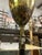 1950s 1950s Neoclassical Brass Chalice Torchiere Floor Lamp For Sale - Image 5 of 7