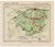 Antique Map of Dantumadeel, 1868 For Sale