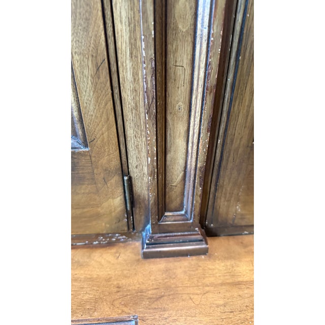 Karges Furniture Breakfront China Cabinet, Circa 1980s For Sale - Image 12 of 18