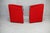 Red Set of Red Armchairs from Arflex, Italy, 1980 For Sale - Image 8 of 16