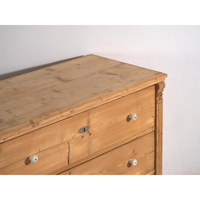 Vintage Bedroom Dresser, 1920 For Sale - Image 4 of 11