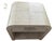 Mid-Century Modern Restoration Hardware Lucien Parchment Nightstands – Pair For Sale - Image 3 of 7