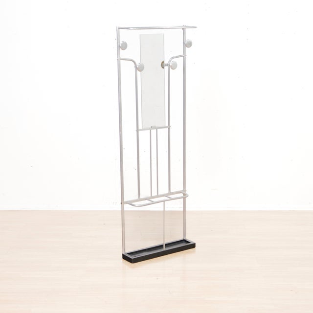 Vintage 1970s Post Modern Entryway Hat & Coat Rack Stand For Sale - Image 4 of 10