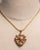 1990s 22K Gold Navratna Reversible Pendant Necklace For Sale - Image 4 of 7
