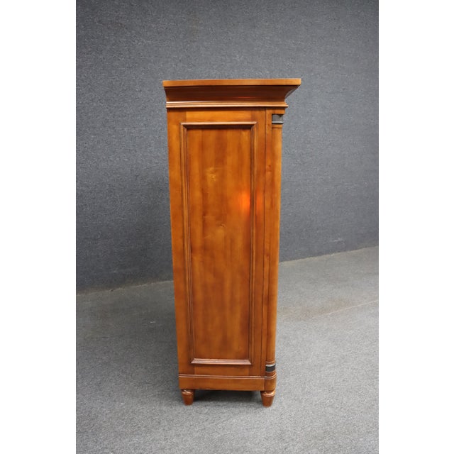 Kincaid Solid Cherry Gentleman’s Chest For Sale - Image 9 of 14