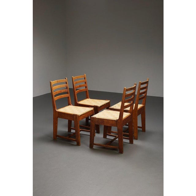 Traditionalist Dining Chairs by Bas Van Pelt, 1936, Set of 4 For Sale - Image 3 of 18