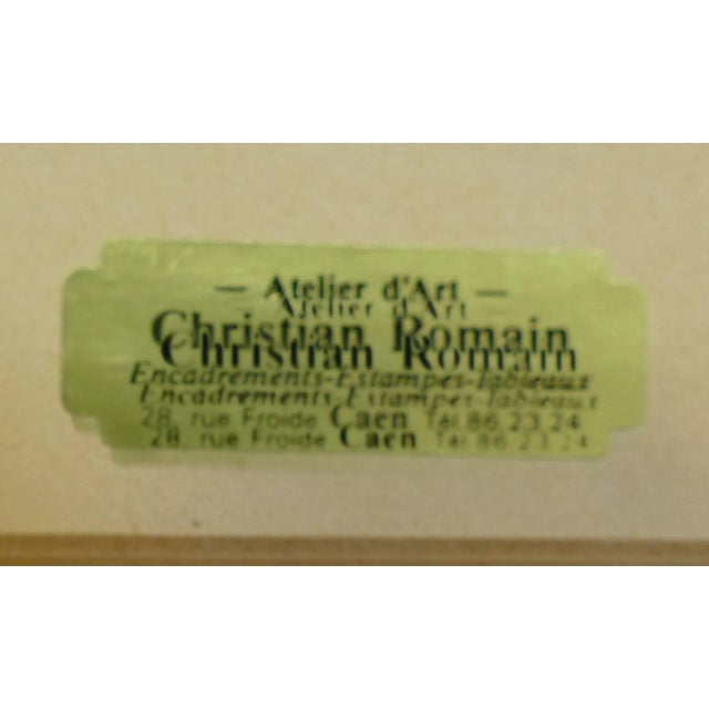 French Seaside Watercolor Painting For Sale In New York - Image 6 of 6