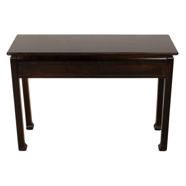 Vintage Lane Asian Ming Style Chinoiserie Sofa Console Table W/ Brass Hardware For Sale - Image 9 of 14