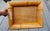 Late 20th Century Vintage Natural Bamboo Serving Tray For Sale - Image 5 of 5