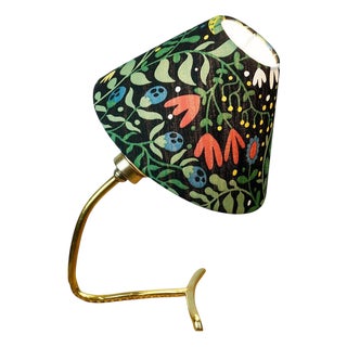 Mid-Century Austrian Rebhuhn Table Lamp in Brass attributed to J. T. Kalmar, 1950s For Sale