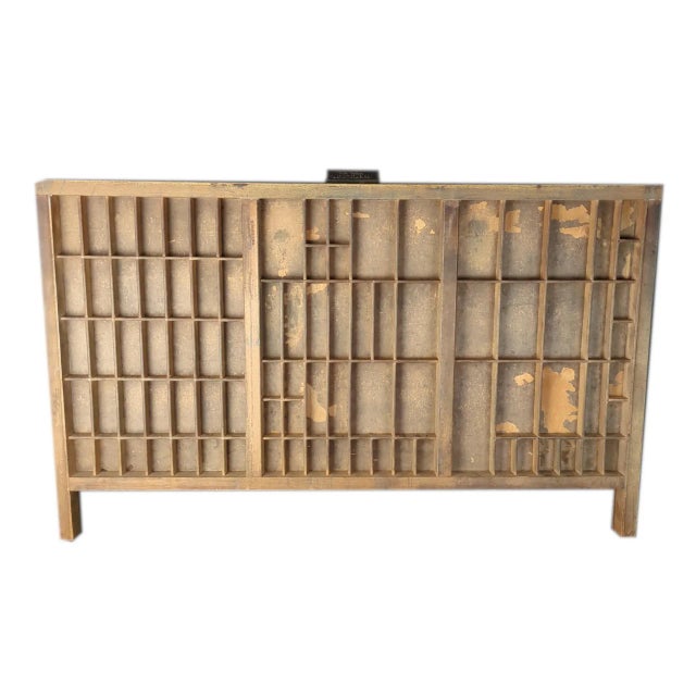 A vintage, mainly dark wood letterpress drawer by the Hamilton Manufacturing Company I was able to find this drawer in the...