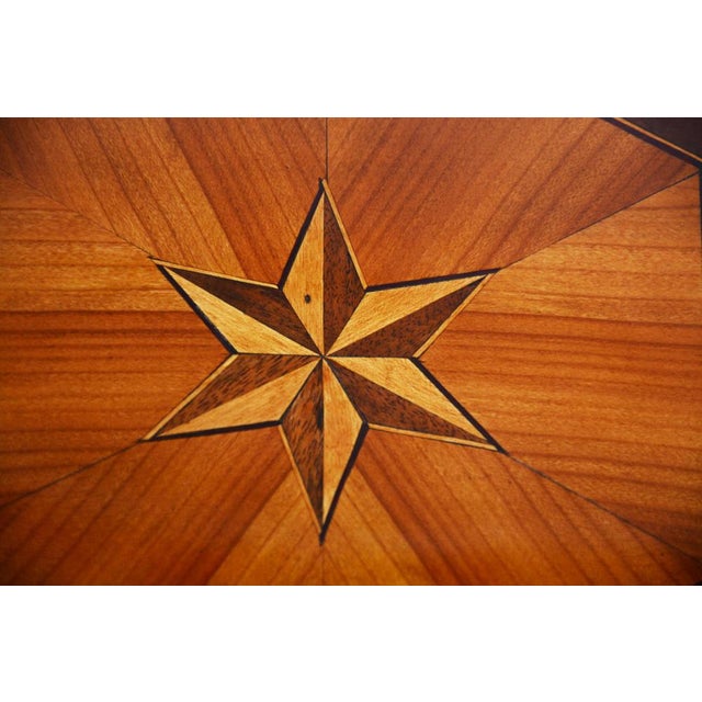 Small Classicism Cherry Table, Czechia, 1780s For Sale - Image 5 of 9