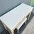 Coastal Vintage Coastal Pink and Cream Faux Bamboo Writing Desk With Low Stool by Thomasville For Sale - Image 3 of 9
